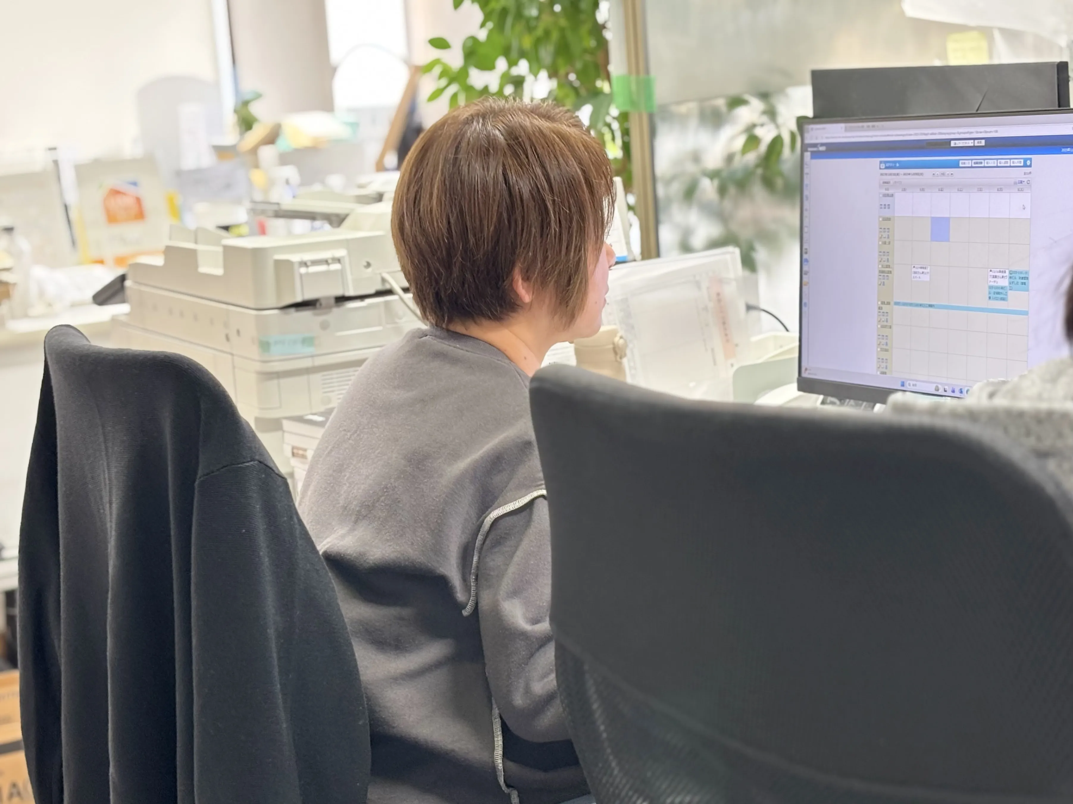 営業事務の様子